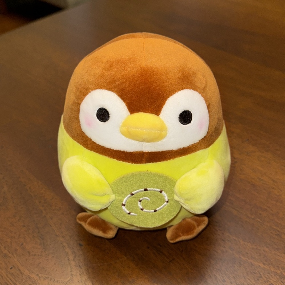 Penguin Stuff Animal Plush New Cute Green Brown Plush Toy Super Soft Cuddle Bud
